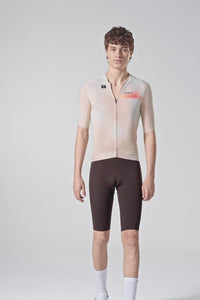 MAILLOT MANCHES COURTES CX PRO 4.0 UNISEX ALMOND 