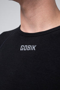 CAMISETA INTERIOR MANGA CORTA WINTER MERINO HOMBRE COAL