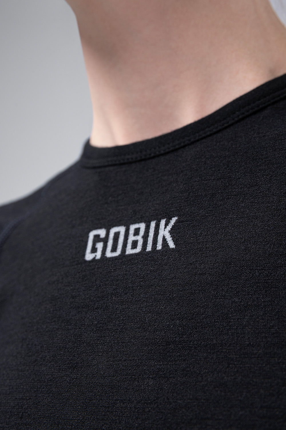 CAMISETA INTERIOR MANGA CORTA WINTER MERINO MUJER COAL