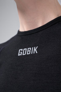 CAMISETA INTERIOR MANGA CORTA WINTER MERINO MUJER COAL