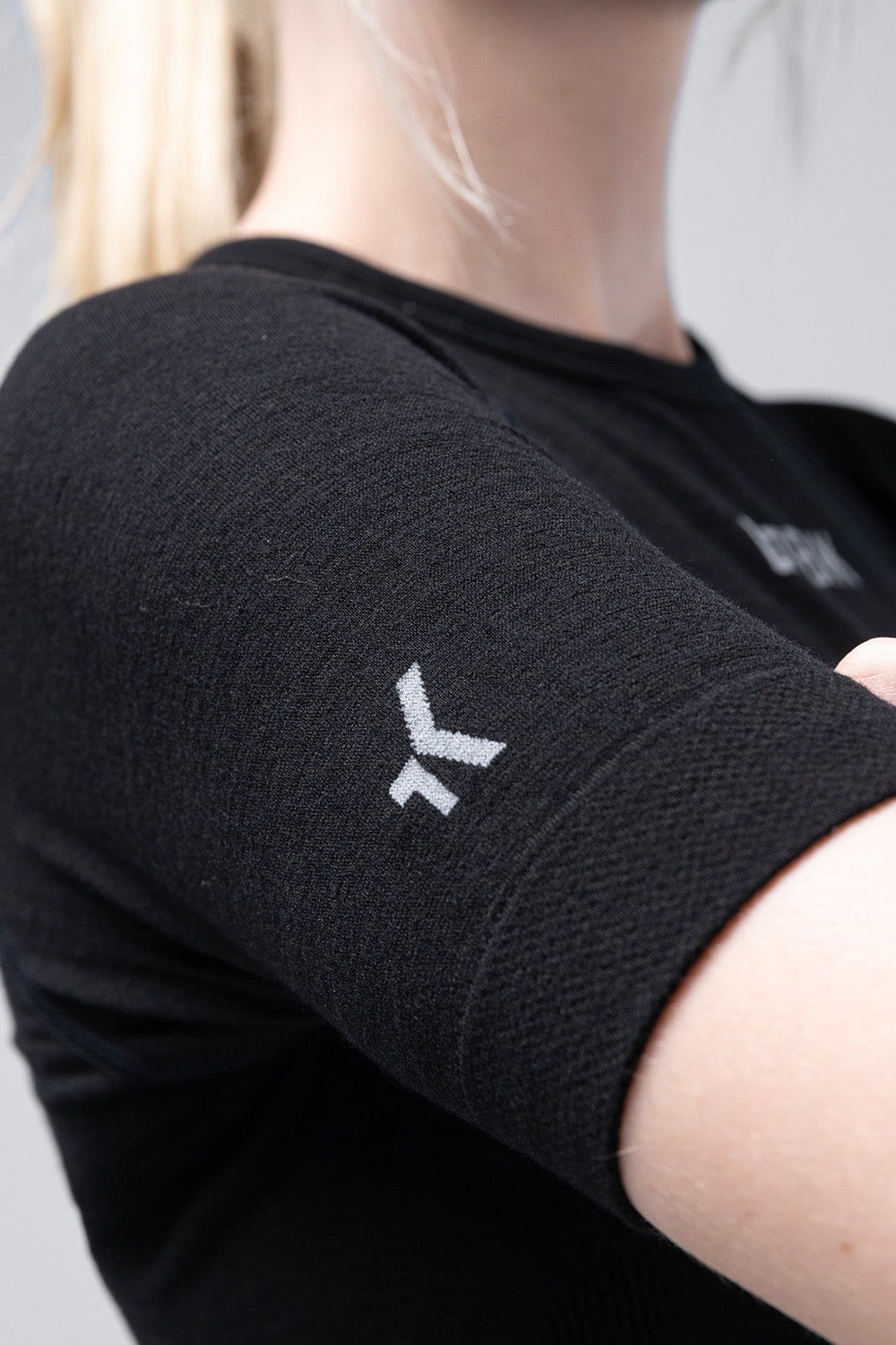 CAMISETA INTERIOR MANGA CORTA WINTER MERINO MUJER COAL