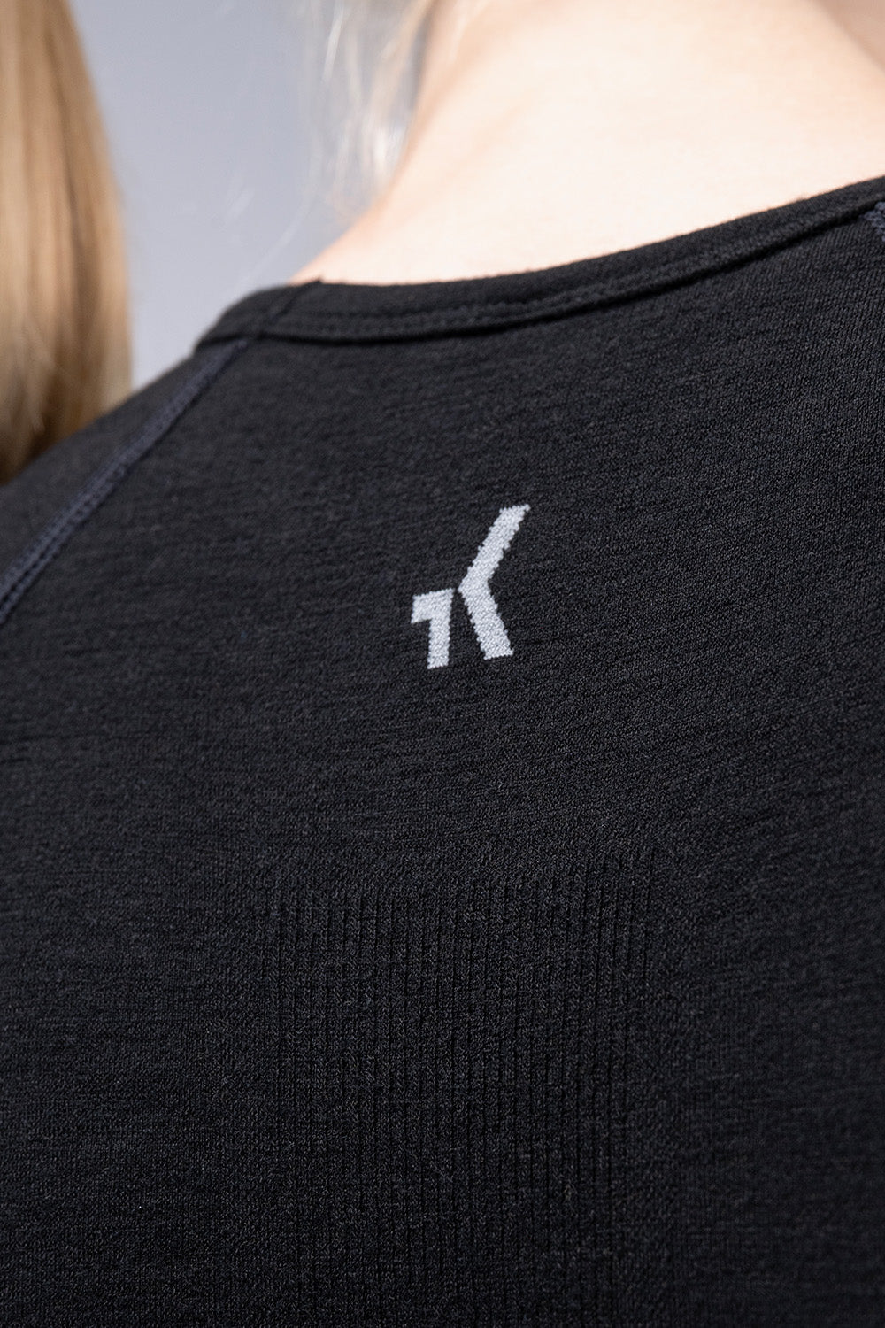 CAMISETA INTERIOR MANGA CORTA WINTER MERINO MUJER COAL