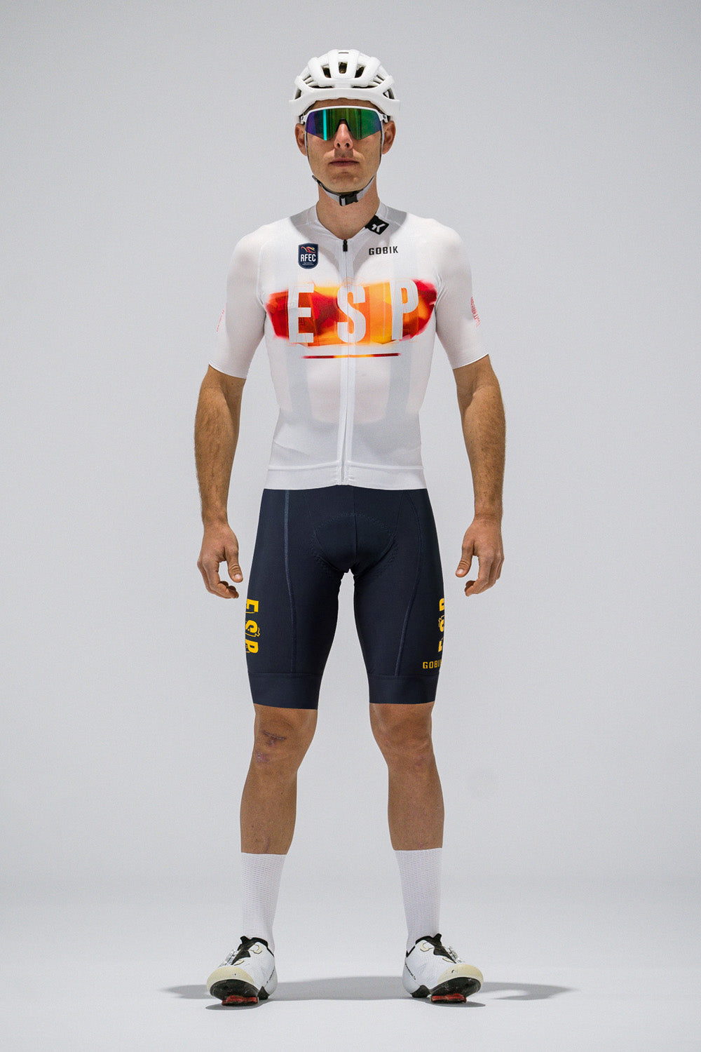SHORT SLEEVE JERSEY CX PRO 4.0 UNISEX WHITE RFEC