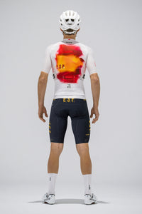 KURZARMTRIKOT CX PRO 4.0 UNISEX WEISS RFEC 