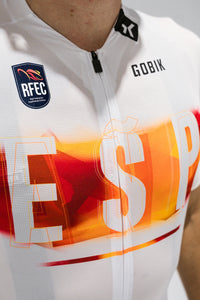 KURZARMTRIKOT CX PRO 4.0 UNISEX WEISS RFEC 