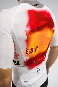 KURZARMTRIKOT CX PRO 4.0 UNISEX WEISS RFEC 