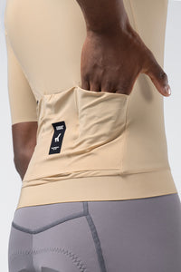 KURZARMTRIKOT CX SOLID UNISEX RYE 