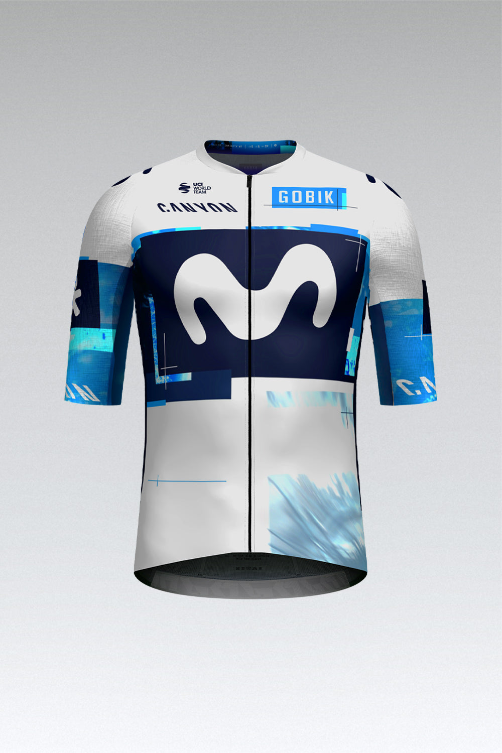 MAILLOT MANCHES COURTES INFINITY HOMME MOVISTAR TEAM 25