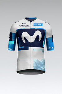 MAILLOT MANCHES COURTES INFINITY HOMME MOVISTAR TEAM 25 