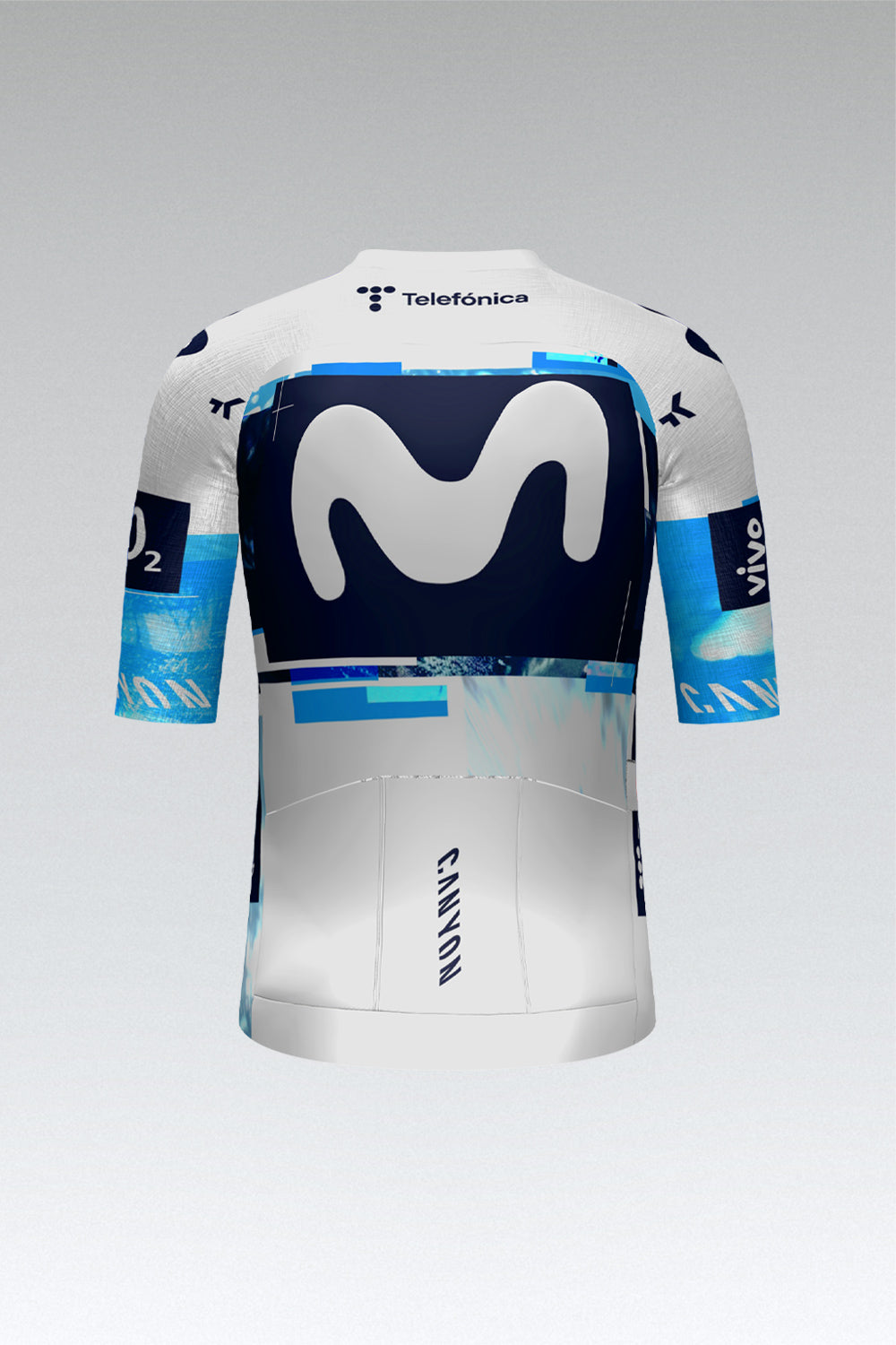 MAILLOT MANCHES COURTES INFINITY HOMME MOVISTAR TEAM 25