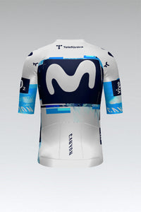 MAILLOT MANCHES COURTES INFINITY HOMME MOVISTAR TEAM 25 