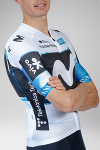 MAILLOT MANCHES COURTES INFINITY HOMME MOVISTAR TEAM 25 