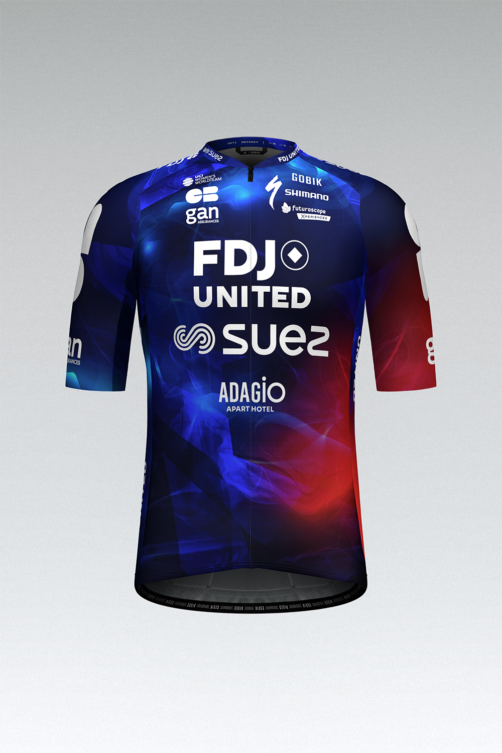 KURZARMTRIKOT ODYSSEY UNISEX FDJ SUEZ 2.0 25 