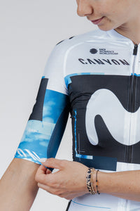 MAILLOT MANCHES COURTES ODYSSEY UNISEX MOVISTAR TEAM 25 