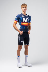 MAGLIA MANICA CORTA ODYSSEY UNISEX MOVISTAR TEAM 26 CAMPIONE SPAGNA 