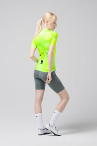 MAILLOT MANCHES COURTES STARK FEMME CITRUS 