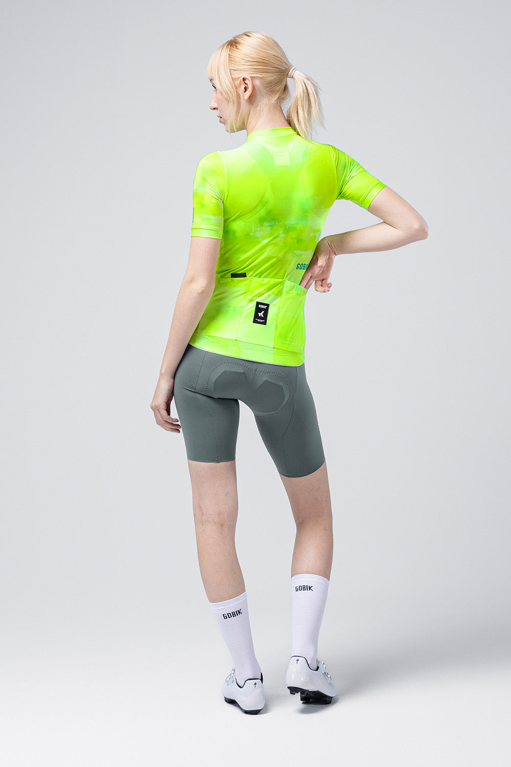 MAILLOT MANCHES COURTES STARK FEMME CITRUS 