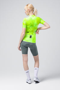 MAILLOT MANCHES COURTES STARK FEMME CITRUS 
