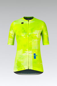 MAILLOT MANCHES COURTES STARK FEMME CITRUS 