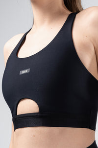 BRASSIÈRE SPORTIF CRUX FEMME JET BLACK 