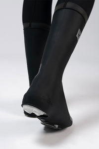 Couvre-chaussures noires pour vélo Couvre-chaussures noires pour vélo