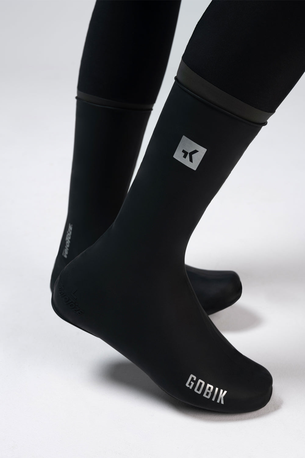 OVERSHOES VELOTOZE SNAPS UNISEX BLACK 