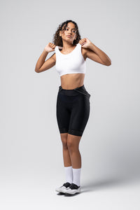 TOP SEAMLESS LITHE WOMEN CHALK 