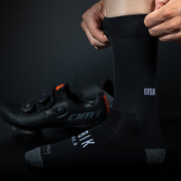 SOCKS IRO 2.0 UNISEX BLACK LOGO 