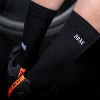 SOCKS IRO 2.0 UNISEX BLACK LOGO 