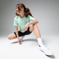 CAMISETA MANGA CORTA TECH MUJER HINT GREEN