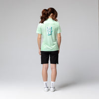 CAMISETA MANGA CORTA TECH MUJER HINT GREEN