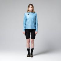 T-SHIRT TECNICA MANICHE LUNGHE TERRAIN DONNA GRAY MIST 