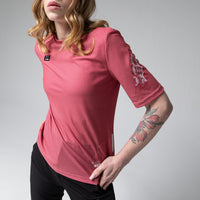 FUNKTIONSSHIRT TERRAIN DAMEN RAPTURE ROSE 