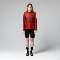 T-SHIRT TECNICA MANICHE LUNGHE TERRAIN DONNA ROOIBOS 