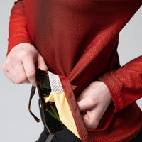 T-SHIRT TECNICA MANICHE LUNGHE TERRAIN DONNA ROOIBOS 