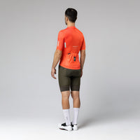 SHORT SLEEVE JERSEY STARK MEN TANGERINE 