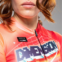 SHORT SLEEVE JERSEY STARK WOMEN HIBISCUS 