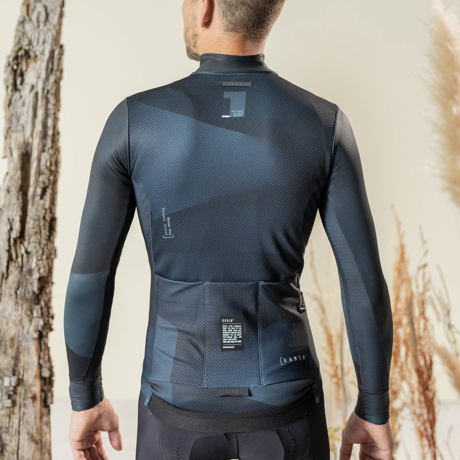 SKIMO PRO Royal Black · Thermal Jacket · Men – Gobik